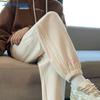 JEANSWEST Women's High-Waist Milk Silk Jogger Pants