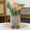 Lotus Sunflower Orchid Plsuh Toy Stuffed Doll Kids Gift Cartoon Decorations