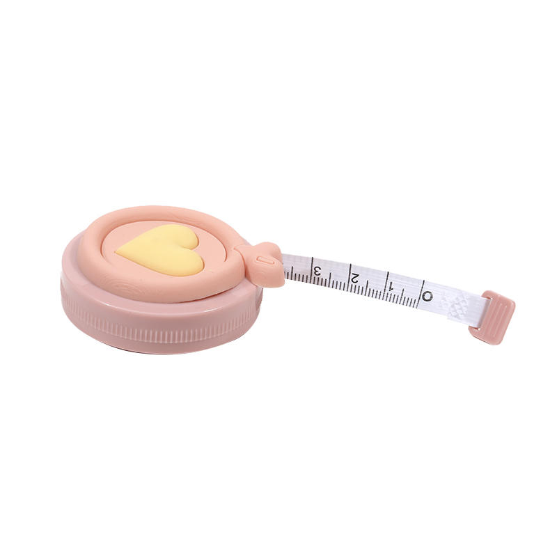 Soft Tape Measure Leather Cartoon Mini Double Scales Rulers Retractable Portable Home Craft Measurements Measuring Tape for Body Fabric Sewing Tailor