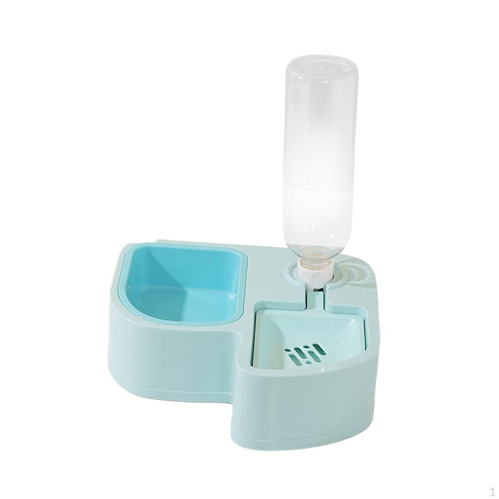 Bowls - Easy Clean 2-in-1 Water and Food Bowl Set for Small Pets
