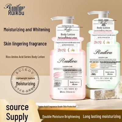 Rico Aminosäure Feuchtigkeitsspendende Körperlotion - Pflegend, Nicht klebrig, Gegen Risse, Erfrischend und Zarte Hautpflege.