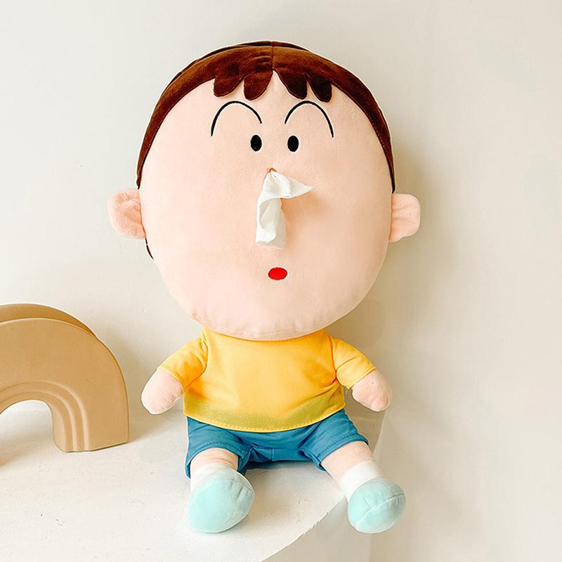 Cute Anime Doll Tissue Box Funny Sense Of Design Creative Keychain Couple Bag Pendant Ornament Girls Lovely Gift