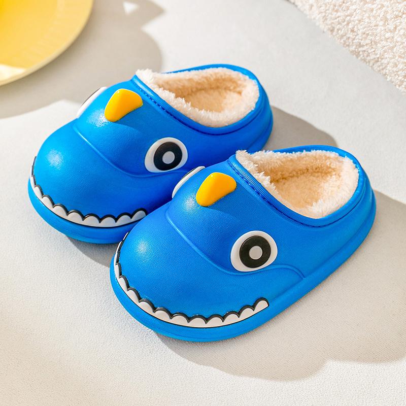 Children's Non-slip Winter Slippers - Warm Fur Princess Style for Girls