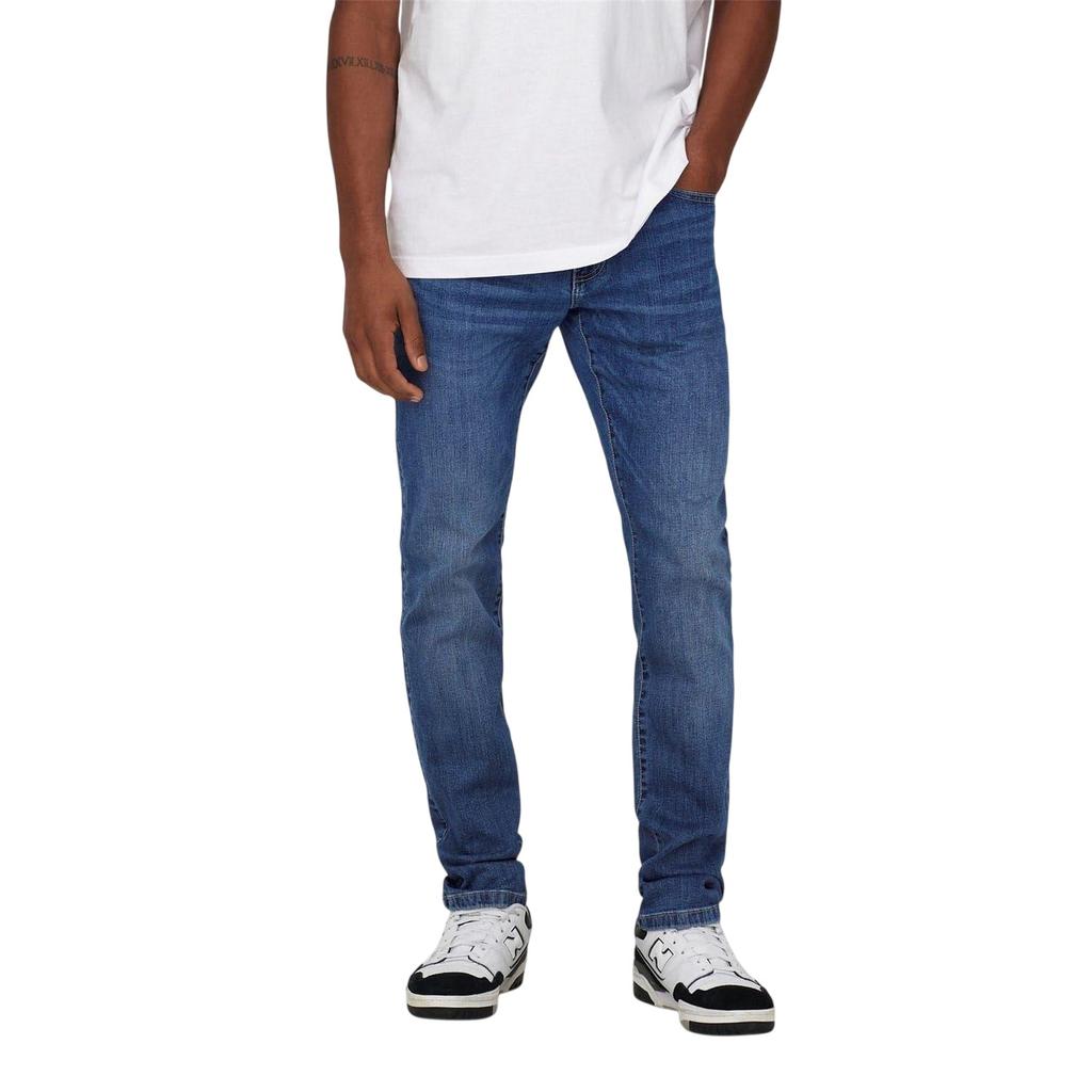 Only and Sons Mens Denim Tapered Jeans