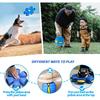 2PCS Horses Ball Toy, Doggy Disc Ball, Flying Saucer, Bouncy Balls, Parent-Child Interaction with Lights, Form Freely Switchable with 6 Light, Dog