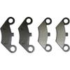 JEM&JULES Front & Rear Brake Pads For Polaris Razor RZR 800, RZR 800 S & RZR 570