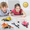 4Pcs Airplane Toys Diecast Planes Models Set for Boys Girls - Die Cast Pull Back Airplane Model Toys Gifts, Great for Collection & Party Favor