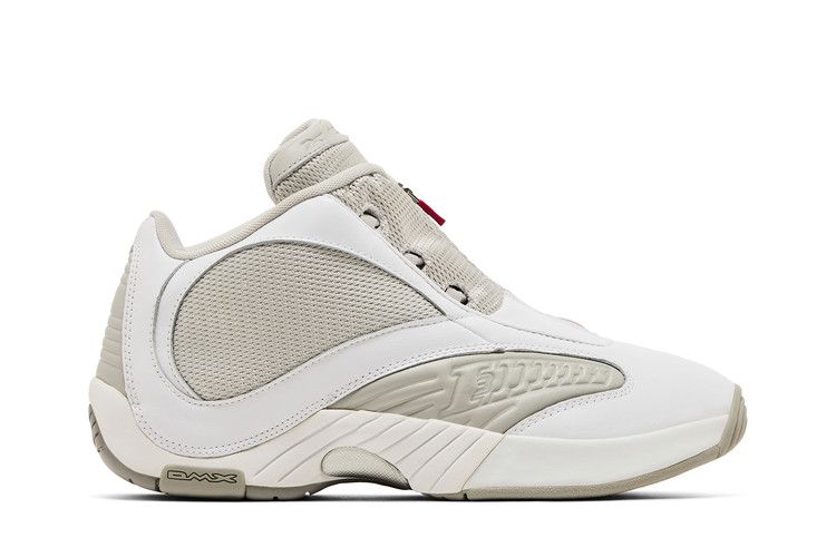 Reebok Answer IV Packer Shoes White Silver Men's