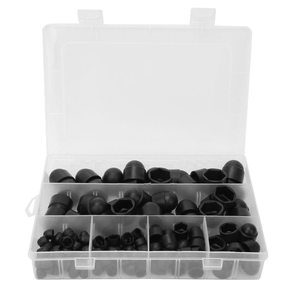 145pcsCelsiusbox PE Dome Nut Kit M4 M5 M6 M8 M10   Hex Nut   Hardware Fasteners