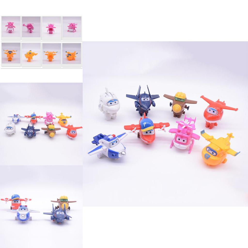Super Wings Toys Mini Planes Colorful Transformation Airplane Robot Gifts For Kids**