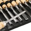 12pcs Wooden Carving Hand Tool Set Professional Woodworking Tools With Storage Bag For Sculptor Carpenter Artist