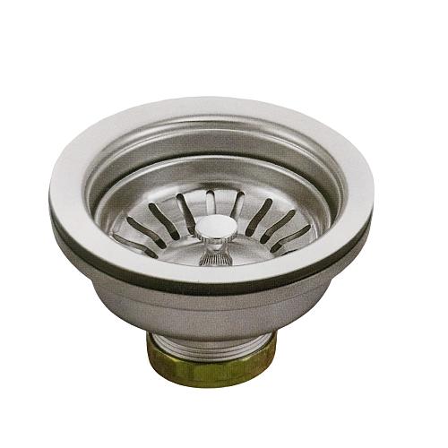 New Design Kitchen Sink Strainer Stainless Steel 304 Polished Basket Drainer Waste Drain Stainless Steel