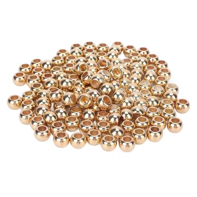 200 Pezzi Perline in Resina Ampia Applicazione Superficie Lucida Robuste Durevoli Colore Vivace Perline Artigianali per