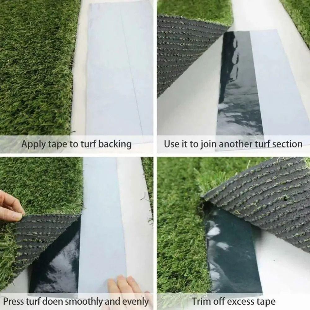 Anti-slip Performance Artificial Grass Tape Synthetic Lawn Carpet Tape  Carpet
