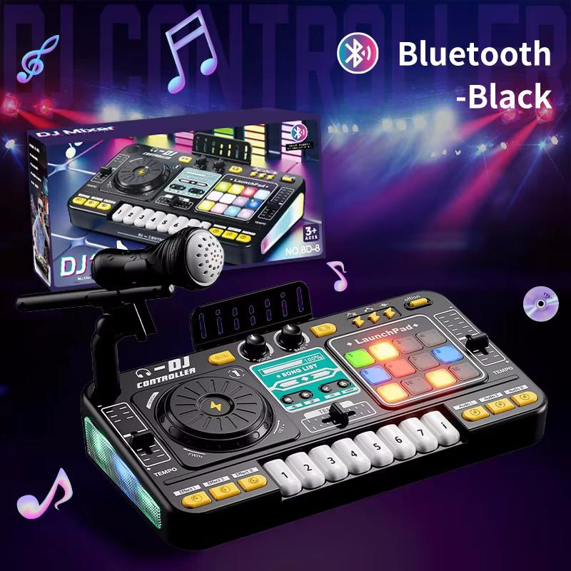 Children Beginner Educational Electric Musical Instruments Keyboard Simulation Multifunction Microphone Dj Mixer Toys for Kids