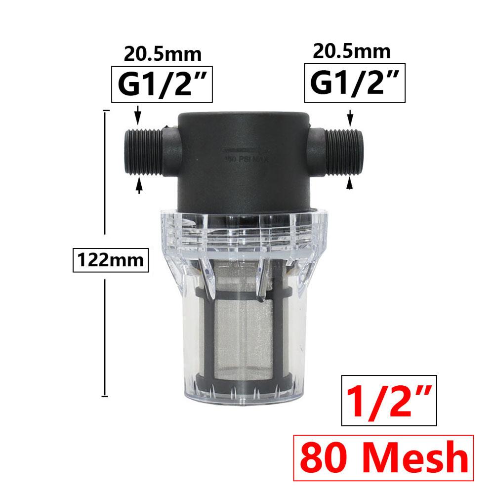 1/2 3/4 1 Inch Watering Filter For IBC Tank Tap Adapter S60 Ton Barrel Joint Garden Irrigation Aquarium Pump Water Gun Strainer