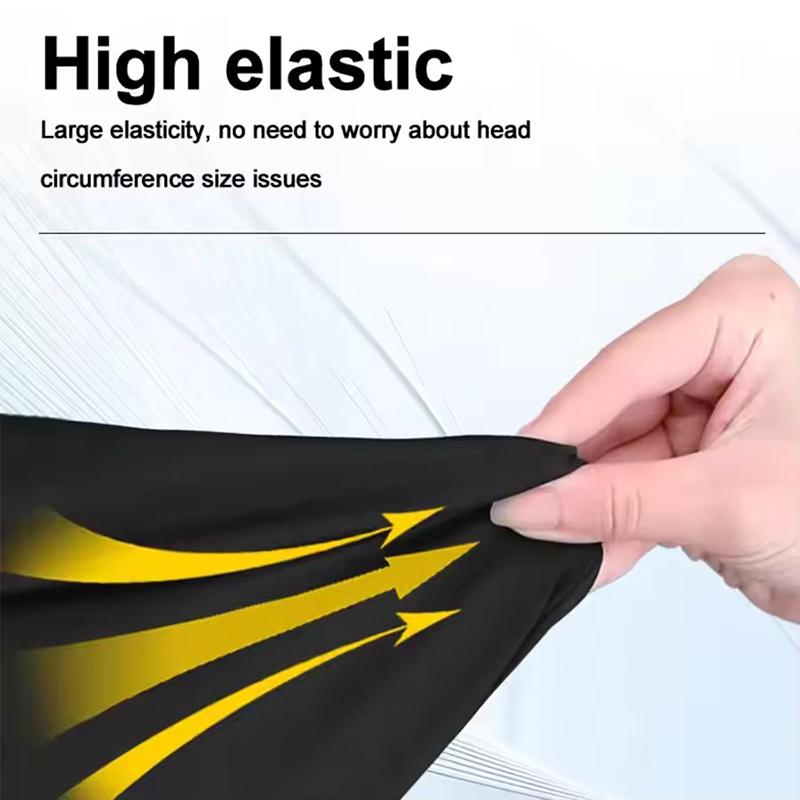 Winter Warm Outdoor Cycling Hooded for Unisex with Fleece Lining Windproof Dustproof Scarf Headband Skiing Camping Accessories