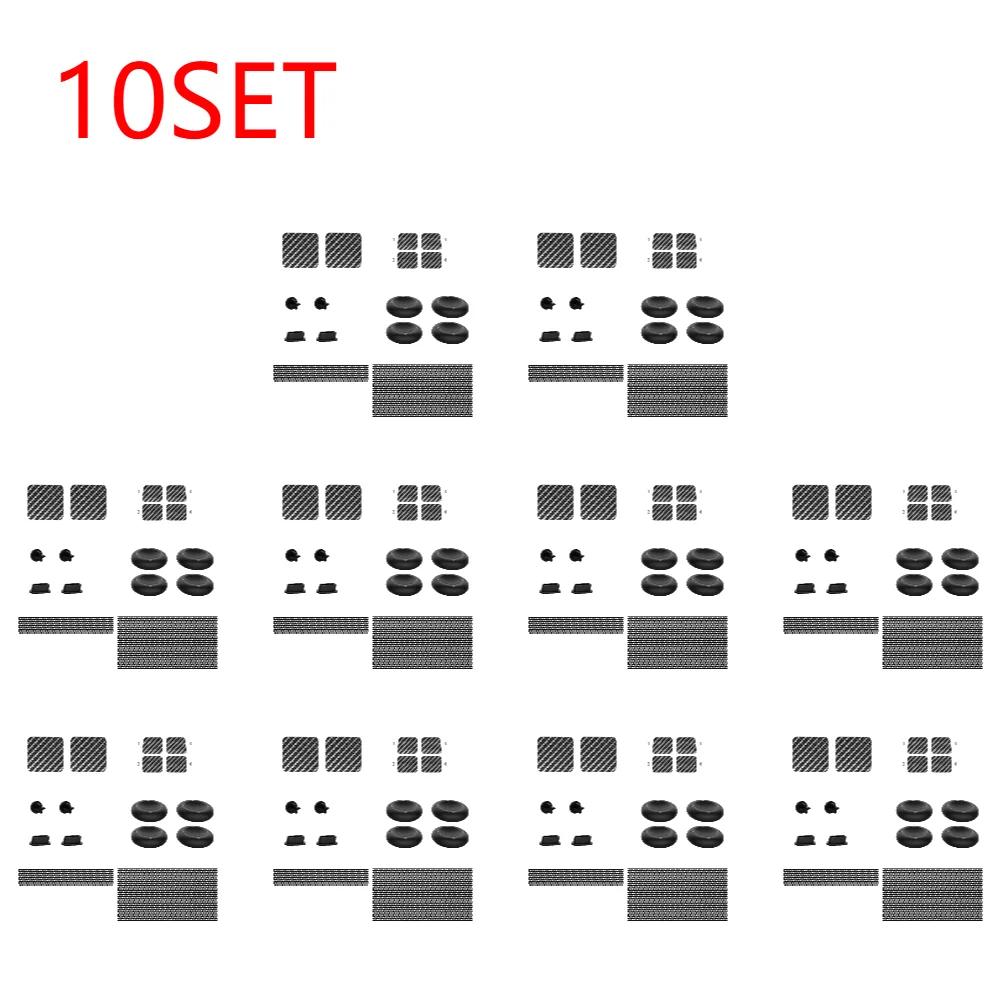 1-10 seturi Kit de protecție pentru consola Steam Deck Dopuri de praf Autocolant touchpad Autocolante butoane Capace siliconice stick-uri deget mare Plasă rezistentă la praf