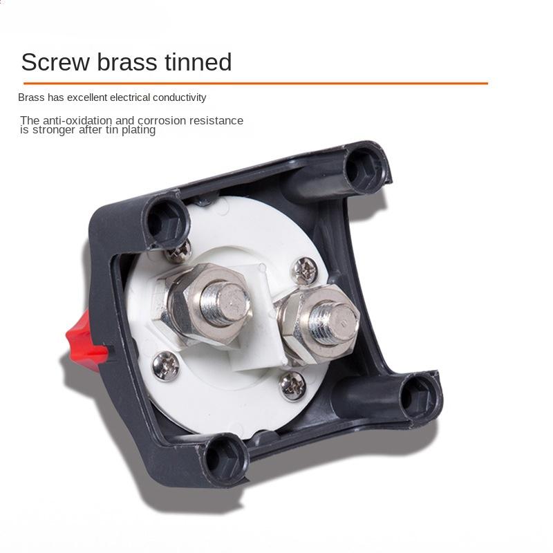 For RV Car Vehicle Boat Battery Power Cut Off Car Kill Switch Position Disconnect Switch Isolator Master Switch Car Accessories