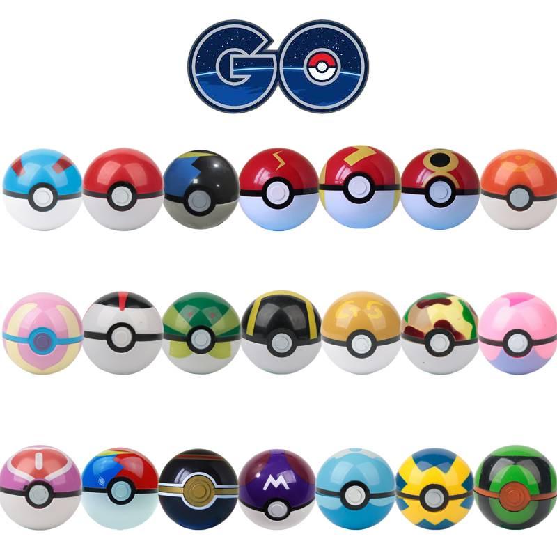 7cm Pocket Monster Master Ball Toy Cute Abs Material Mini Figure For Kids