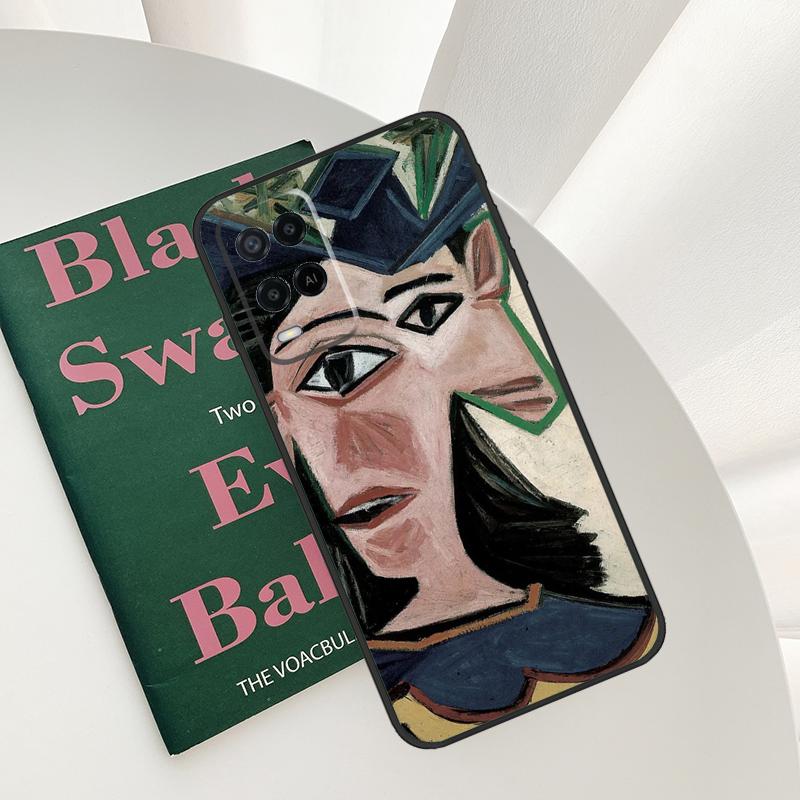 Picasso Abstract Art Painting Case For Oppo A58 A78 A98 A15 A16 A17 A52 A72 A76 A96 A54 A74 A94 A57 A77 A54S A57S Cover