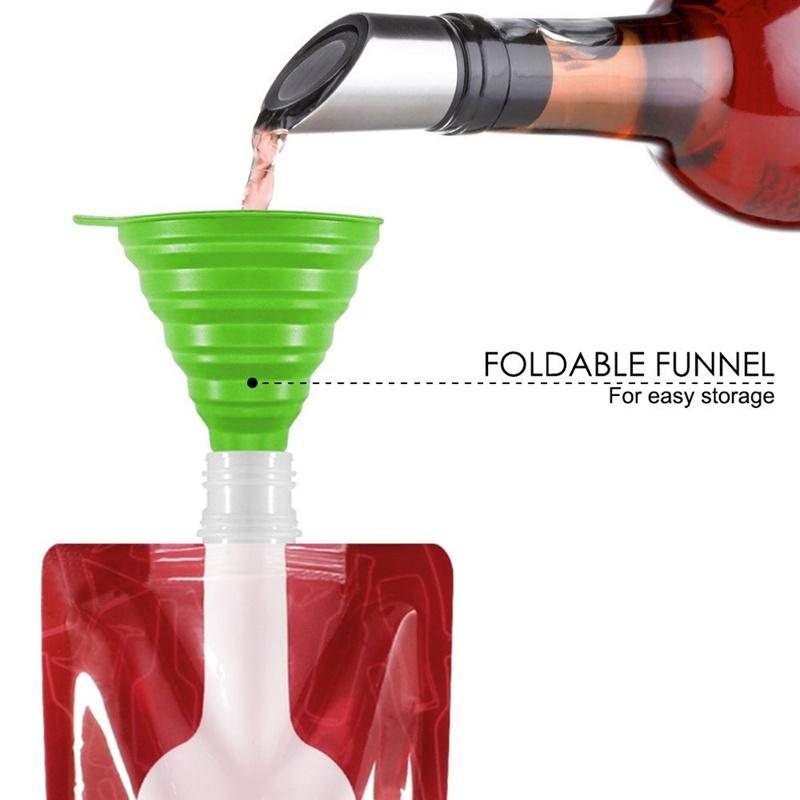 reusable wine pouch