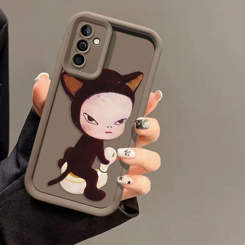 

Yoshitomo Nara Art Cover Phone Case For HONOR 600 400 90 LITE 300 200 70 50 20 10I 9X 8X PRO DIY Case Shell Funda Capa Coque HONOR 600LITE5G