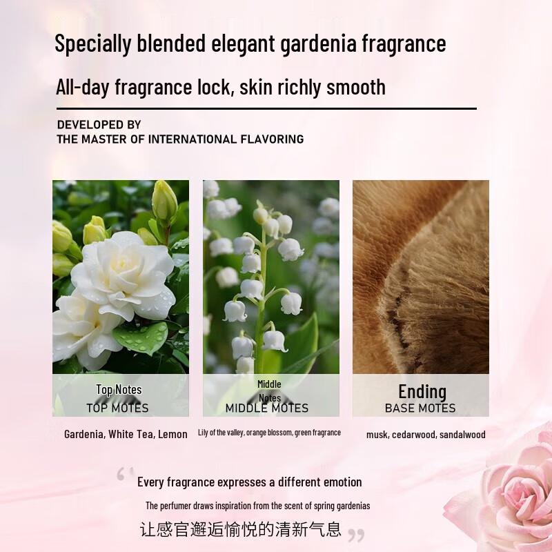 LK Amino Acid Tremella Gardenia Fragrance Shower Gel