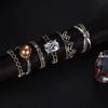 Accessories, Vintage Zircon Gemstone Ring Set 6-Piece Ring White Gemstone Ring
