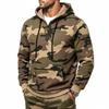 Men's -Lined Hoodie with Pattern and Utility Pockets Outdoor