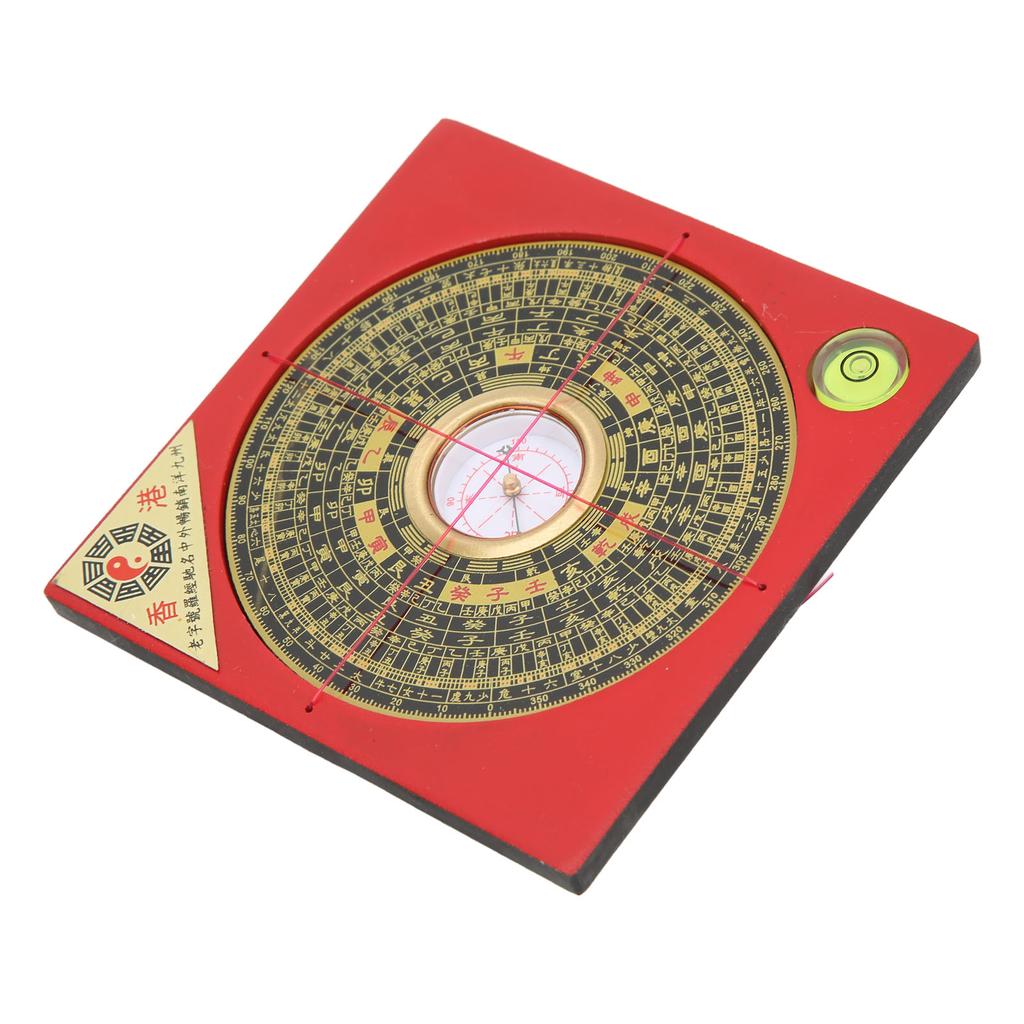 Chinese Feng Shui Luo Pan Durable Metal Plastic Survey Geomantic Omen Exorcise Evil Spirits