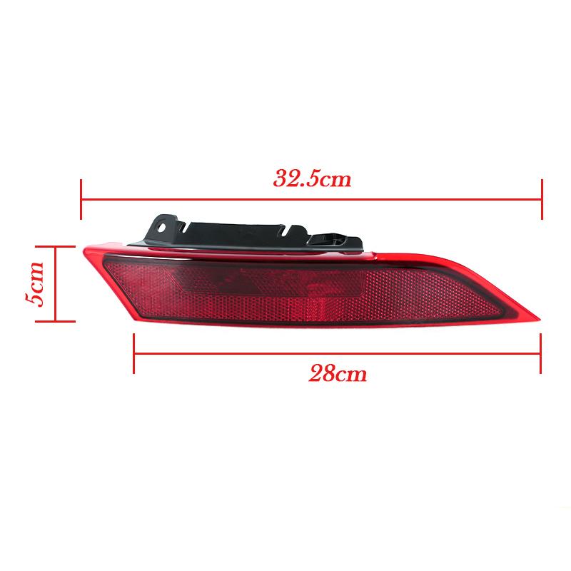 For Land Rover Discovery 5 2016- Rear Reflector Light Brake Lamp Rear Bumper Lamp Tail Light Accessories LR082084 LR163160