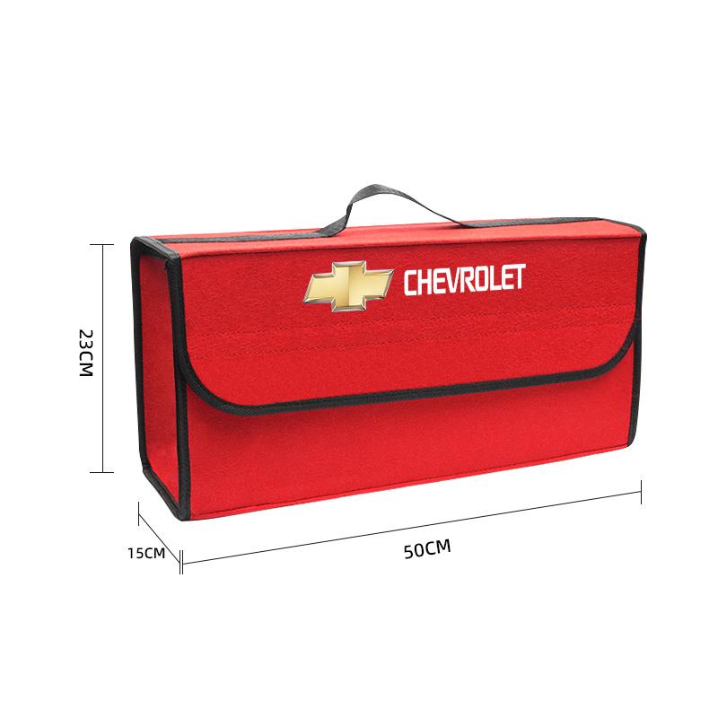 Car Trunk Organizer Box Large Capacity Folding Storage Bag For Chevrolet Corvette Montana TrailBlazer Silverado Traverse Camaro