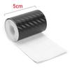 5D Carbon Fiber Car Sticker DIY Paste Protector Strip Auto Door Sill Side Mirror Anti Scratch Tape Waterproof Protect Film