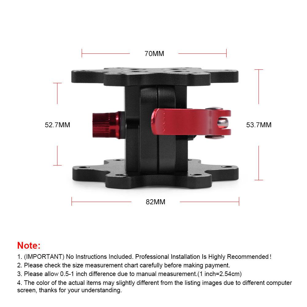 Quick Release Racing Steering Wheel for Thrustmaster, Logitech, Simagic