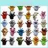 Soft And Adorable Community Helper Hand Puppets Featuring Colorful Animal Designs