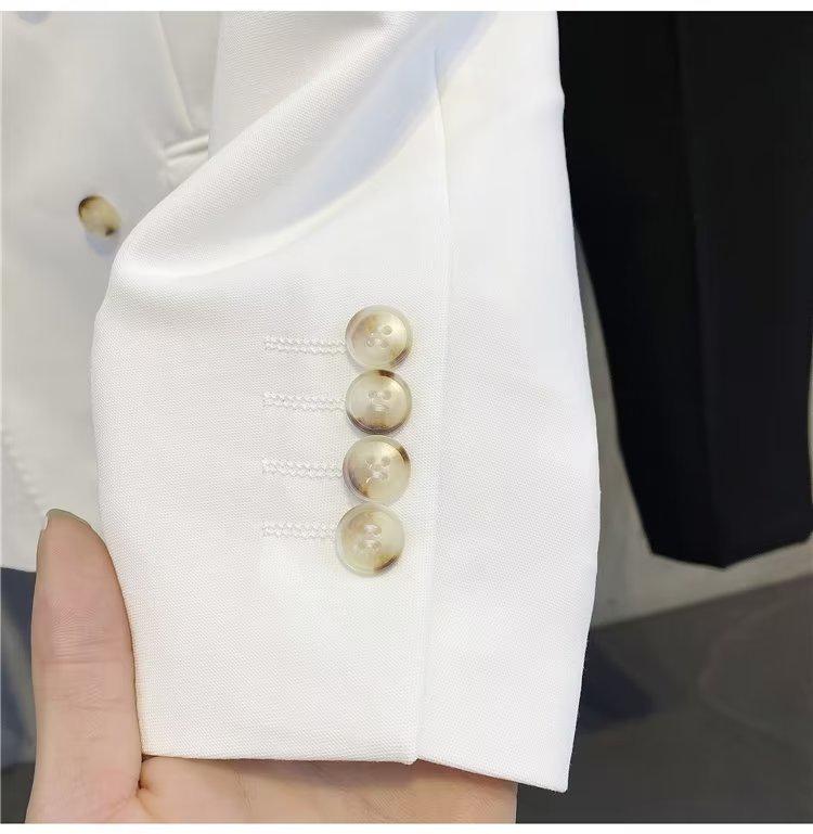 Sacou costum bărbați cu croială largă Primăvară & Toamnă 2022 - Top business formal la modă în stil coreean