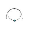 Turquoise Bohemian Waterproof Braided Anklet, Adjustable & Unisex