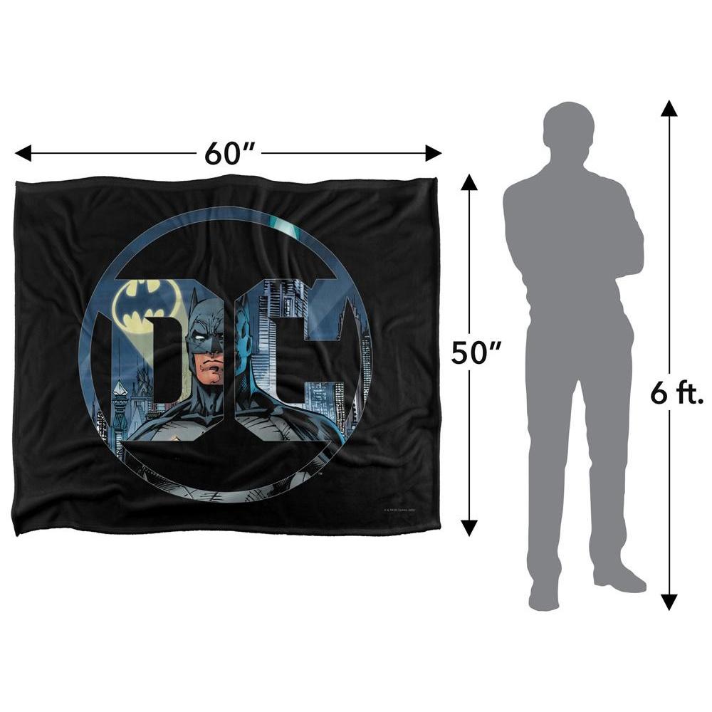 DC Logo Batman Blanket