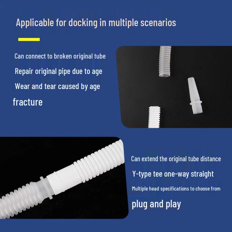 Uniwersalny wąż przedłużający rurę spustową i wlotową do klimatyzatorów i pralek