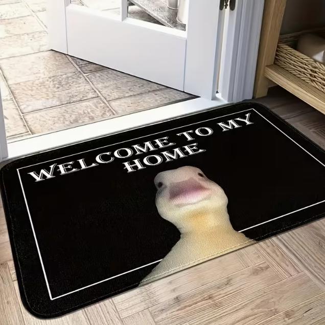 1 Piece of Beagle PU Floor Mat for And Durable Door Mat Suitable for Living Room Kitchen and Outdoor Use Home Decoration Rugs