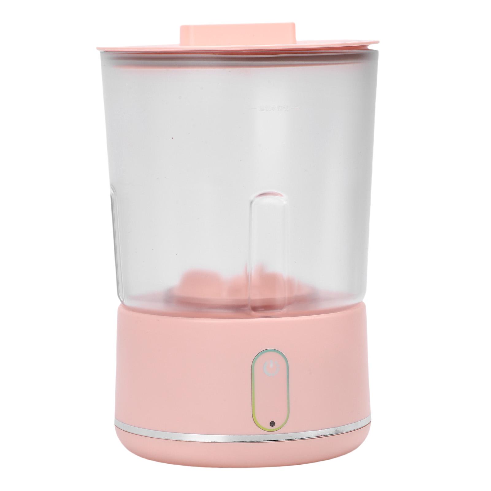 

Mini Washing Machine Rechargeable Portable Cordless Smart Underwear Washer for Travel and Home розовый