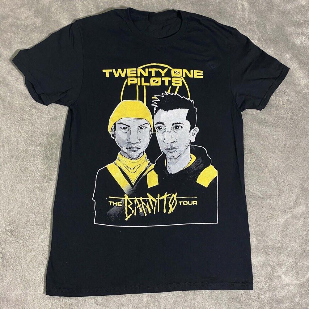 Концерт Twenty One Pilots Black Bandito Tour 2019 Унисекс S-4XL Футболка VN2230 Унисекс Футболка XXXL