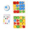 Geometric Puzzle Toy Educational Interactive Blocks Puzzle Brain Teasers Cognitive Toy