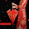 Guarda-chuva de Casamento Vermelho Estilo Chinês para Noivas – Um Acessório Tradicional de Dote e Celebração