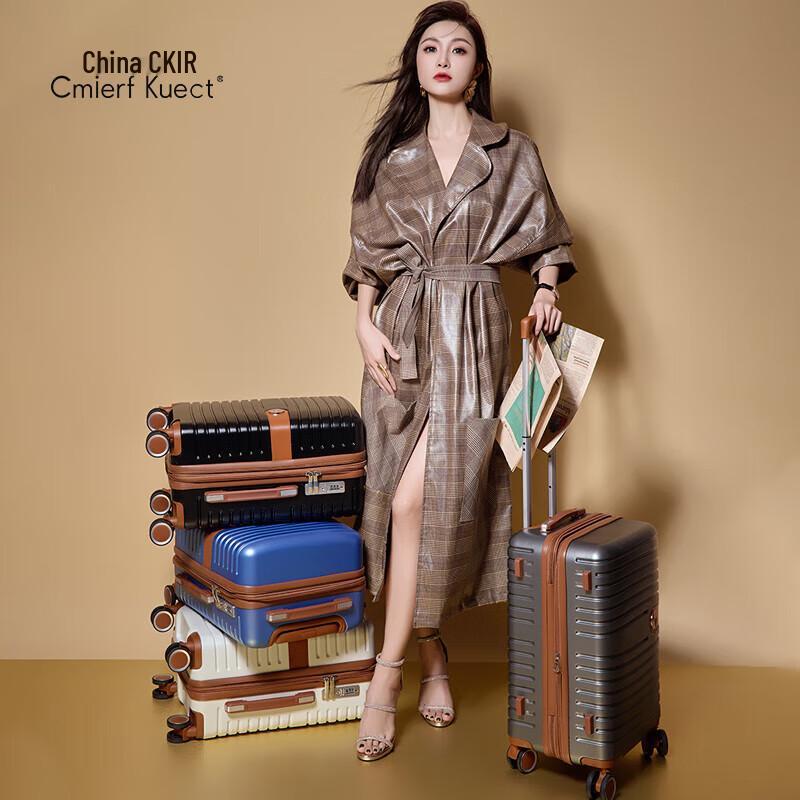 

Cmierf Kuect CKIR-XLX012 Hardshell PC Spinner Luggage