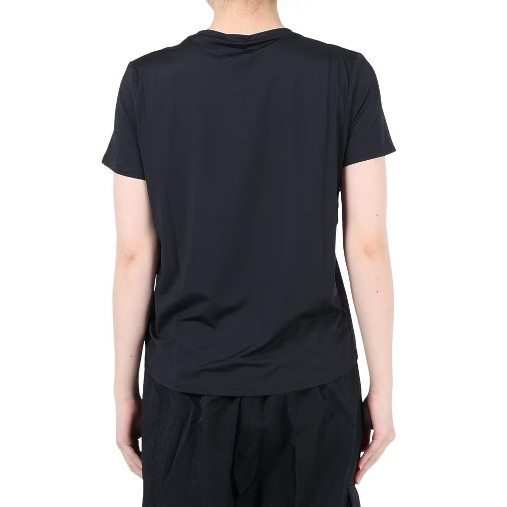 Nike Logo Crew Neck Casual Short Sleeve T-Shirt Women Tops Black FN2619-010