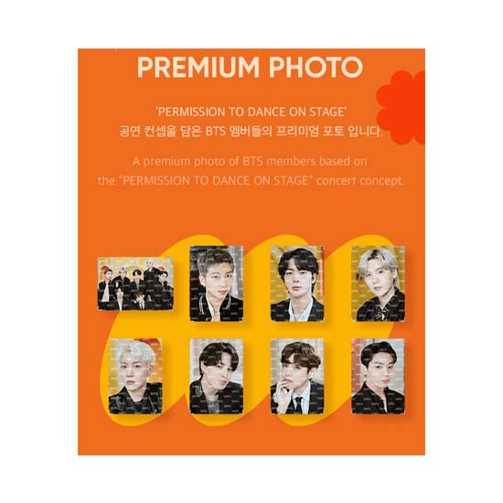 BTS [Permission To Dance On Stage] PREMIUM PHOTO