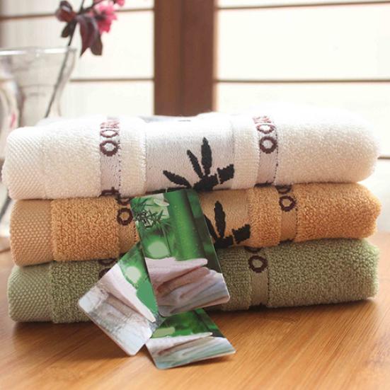 High Absorbent Bamboo Fabric Cotton Face Washcloth Quick-Dry Bath Towel Sheet