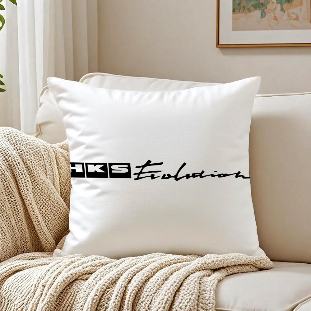 Hks Pillow Auto Tuning Brand Cushion Cushion Cover Pillowcase Anti-Dustmite Living Room Sofa Decor Cushion Room